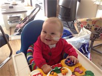 Emma zusje van Luca en Julia (9 maanden)