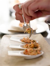 bereiding van een diner gerecht