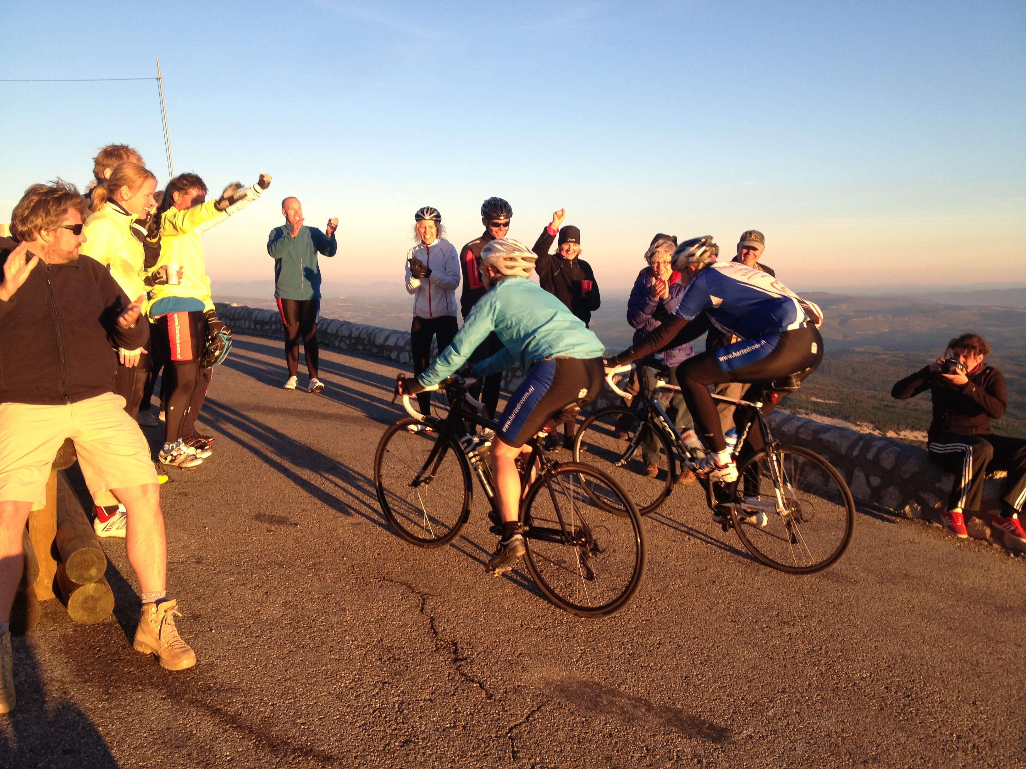 Deelnemers Mont Ventoux Challenge